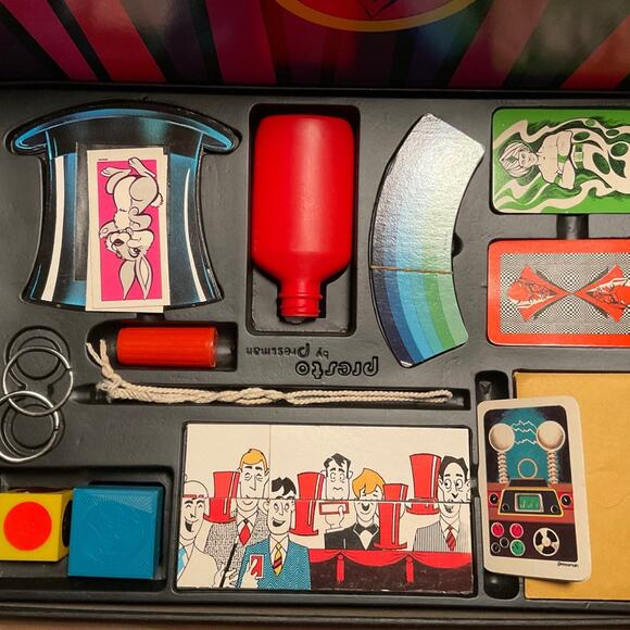 Rare find Vintage Presto Magic Show, 1975, Set No. 1 by Pressman w/ Performance - Picture 4 of 6